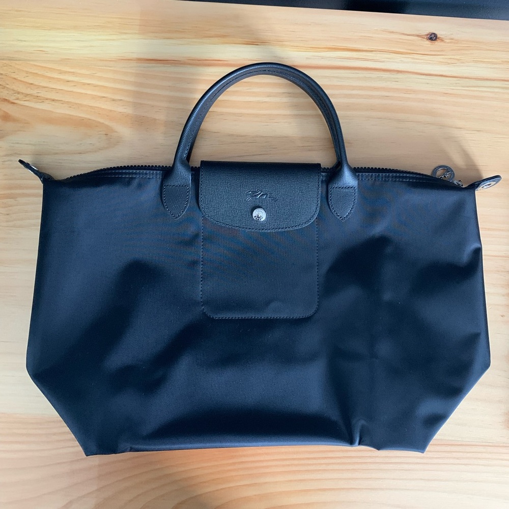 Longchamp Black Tote Bag